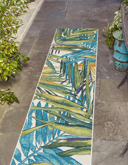 Seaside Blooms Collection Area Rug -  Arcadia