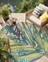 Seaside Blooms Collection Area Rug -  Arcadia