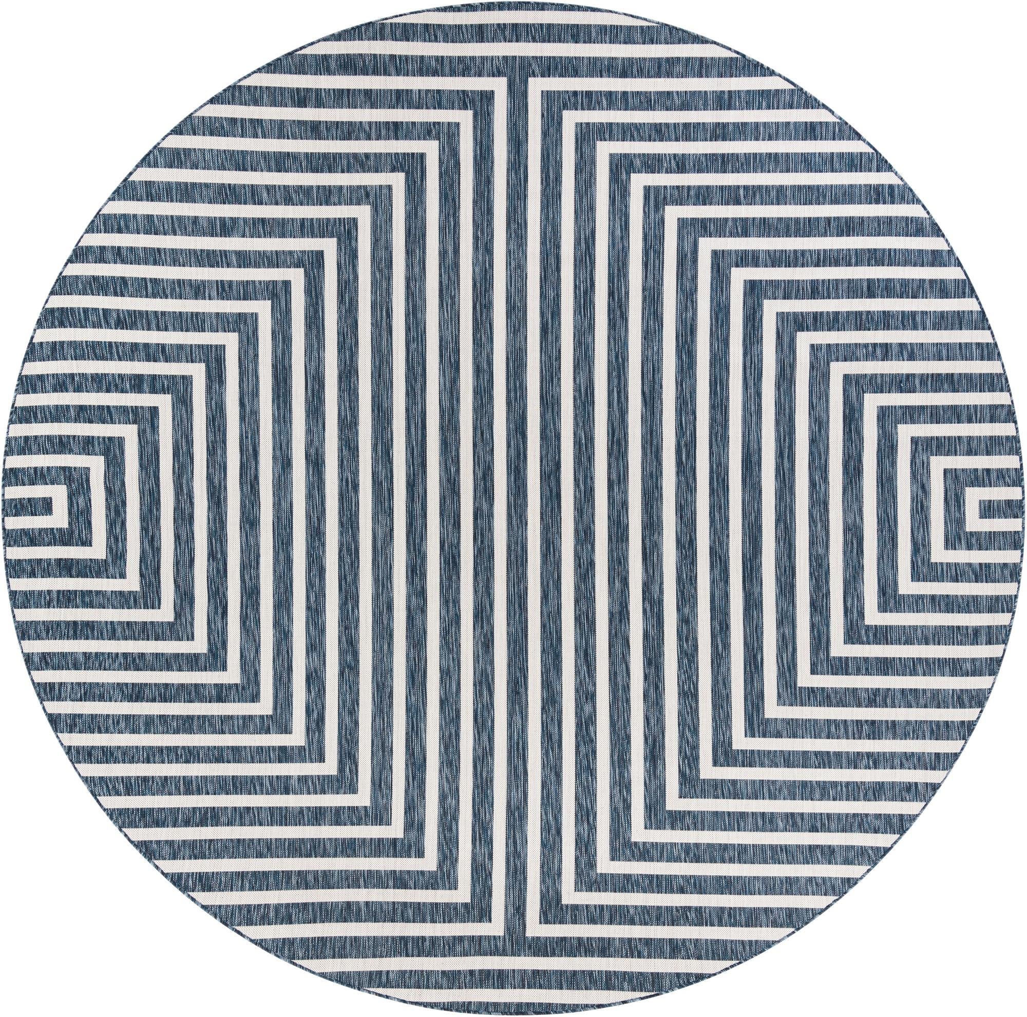 Urban Terrace Collection Area Rug -  Astoria (Blue)