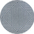 Urban Terrace Collection Area Rug -  Astoria (Blue)