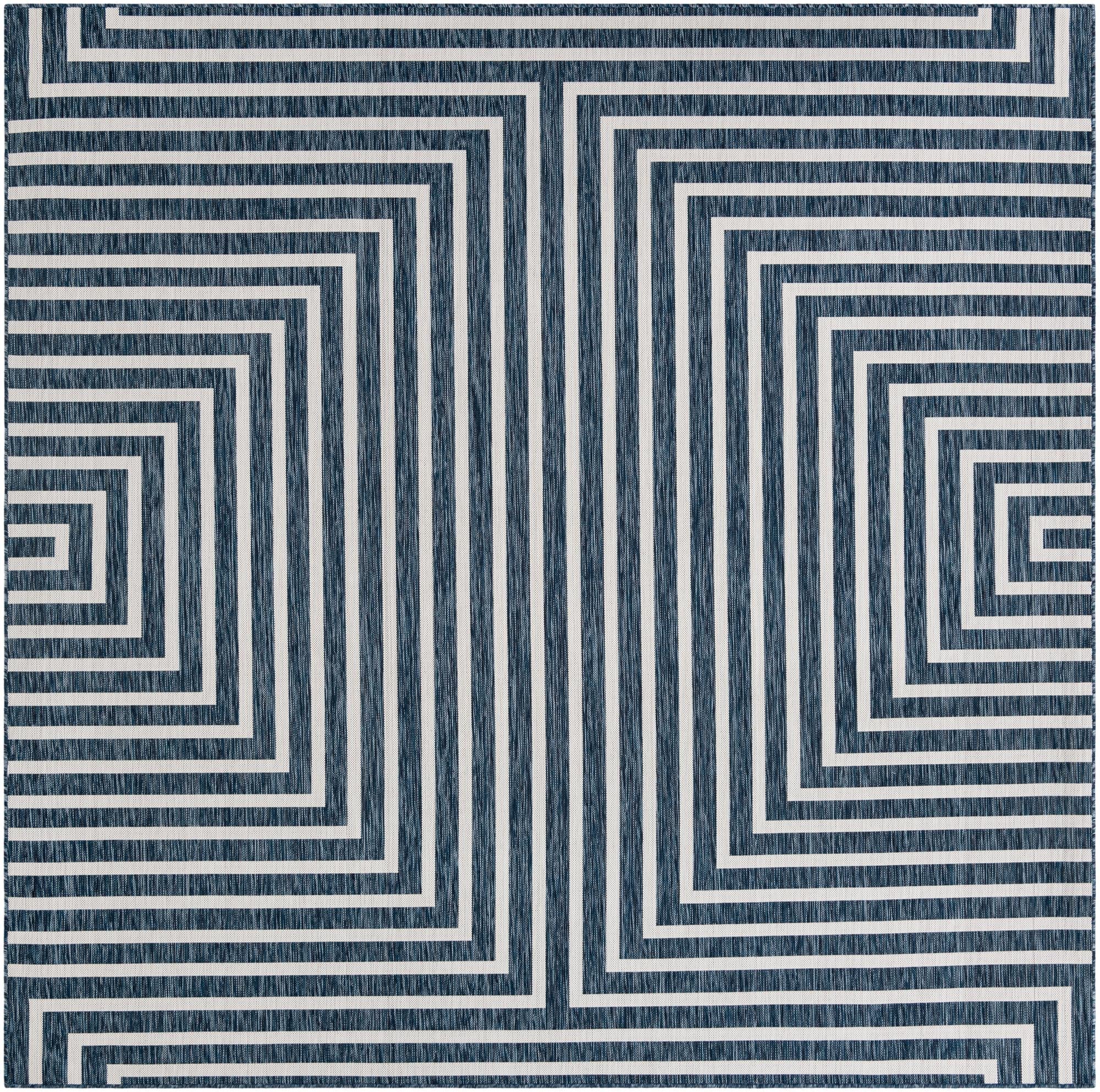 Urban Terrace Collection Area Rug -  Astoria (Blue)