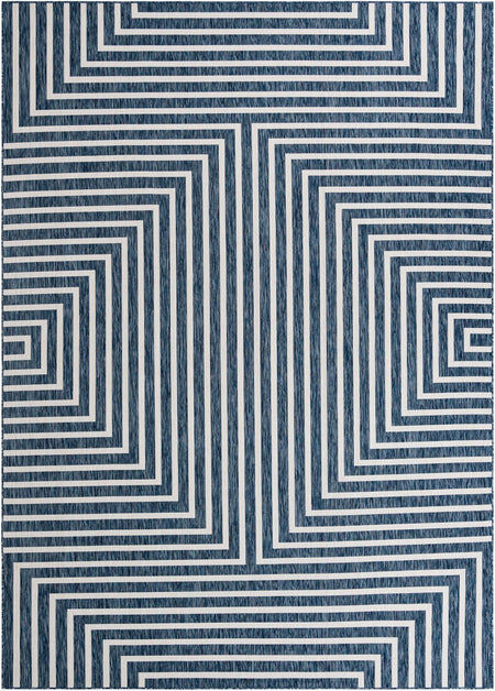 Urban Terrace Collection Area Rug -  Astoria (Blue)