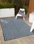 Urban Terrace Collection Area Rug -  Astoria (Blue)