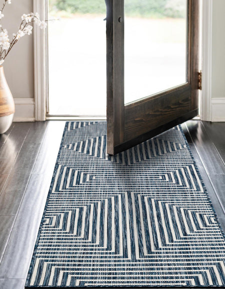 Urban Terrace Collection Area Rug -  Astoria (Blue)