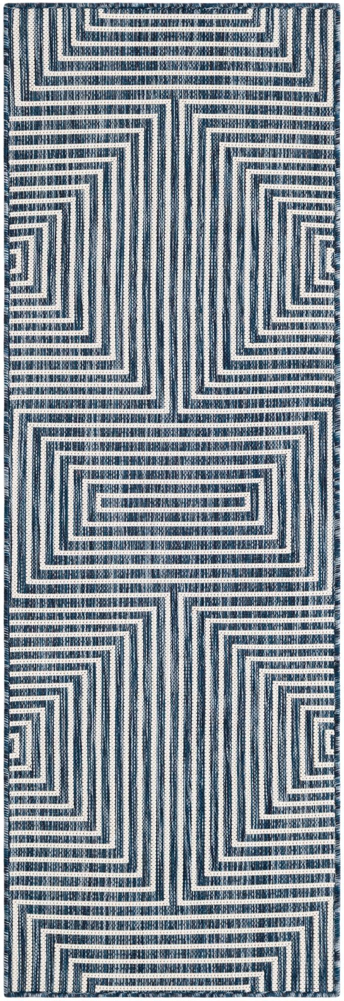 Urban Terrace Collection Area Rug -  Astoria (Blue)