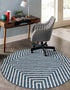 Urban Terrace Collection Area Rug -  Astoria (Blue)