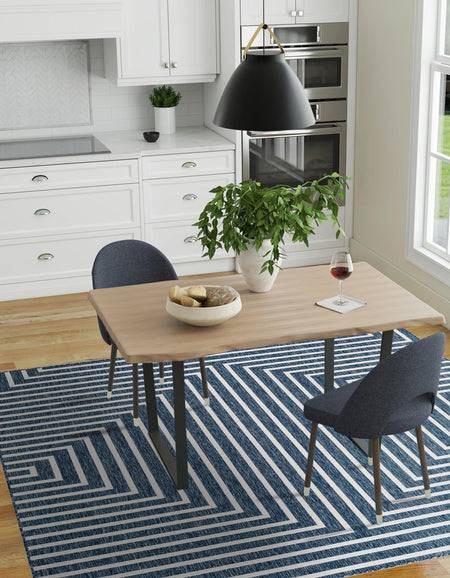 Urban Terrace Collection Area Rug -  Astoria (Blue)