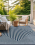 Urban Terrace Collection Area Rug -  Astoria (Blue)