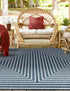 Urban Terrace Collection Area Rug -  Astoria (Blue)