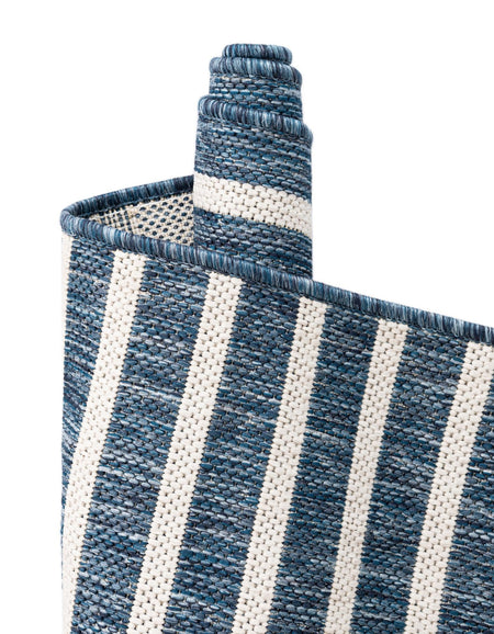 Urban Terrace Collection Area Rug -  Astoria (Blue)