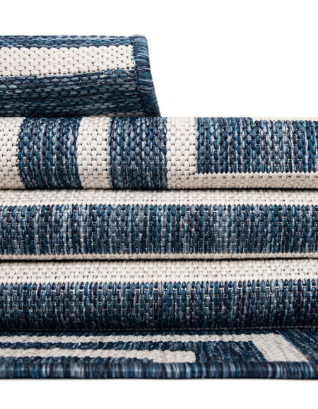 Urban Terrace Collection Area Rug -  Astoria (Blue)