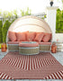 Urban Terrace Collection Area Rug -  Astoria (Rust Red)