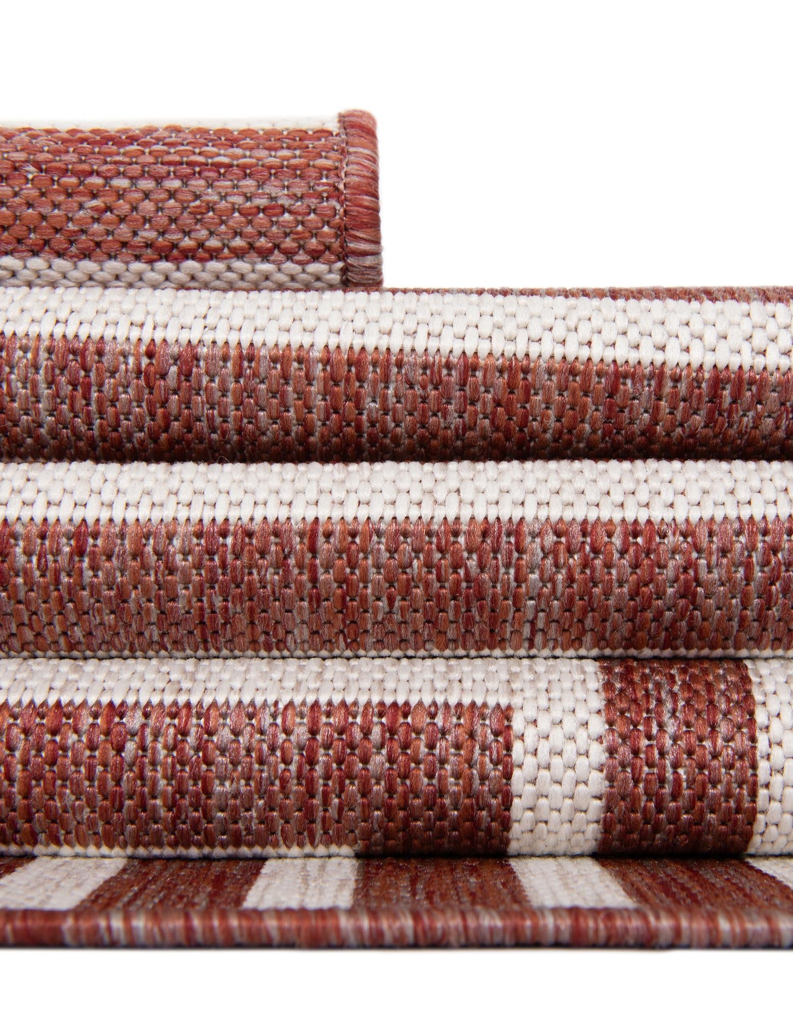 Urban Terrace Collection Area Rug -  Astoria (Rust Red)