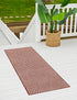 Urban Terrace Collection Area Rug -  Astoria (Rust Red)