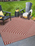 Urban Terrace Collection Area Rug -  Astoria (Rust Red)