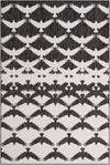 Urban Terrace Collection Area Rug -  Gramercy Rectangle Black and White Main