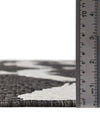 Urban Terrace Collection Area Rug -  Gramercy Square Black and White  lifestyle 11