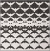 Urban Terrace Collection Area Rug -  Gramercy Square Black and White Main