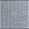 Urban Terrace Collection Area Rug -  Flatiron Square Blue Main