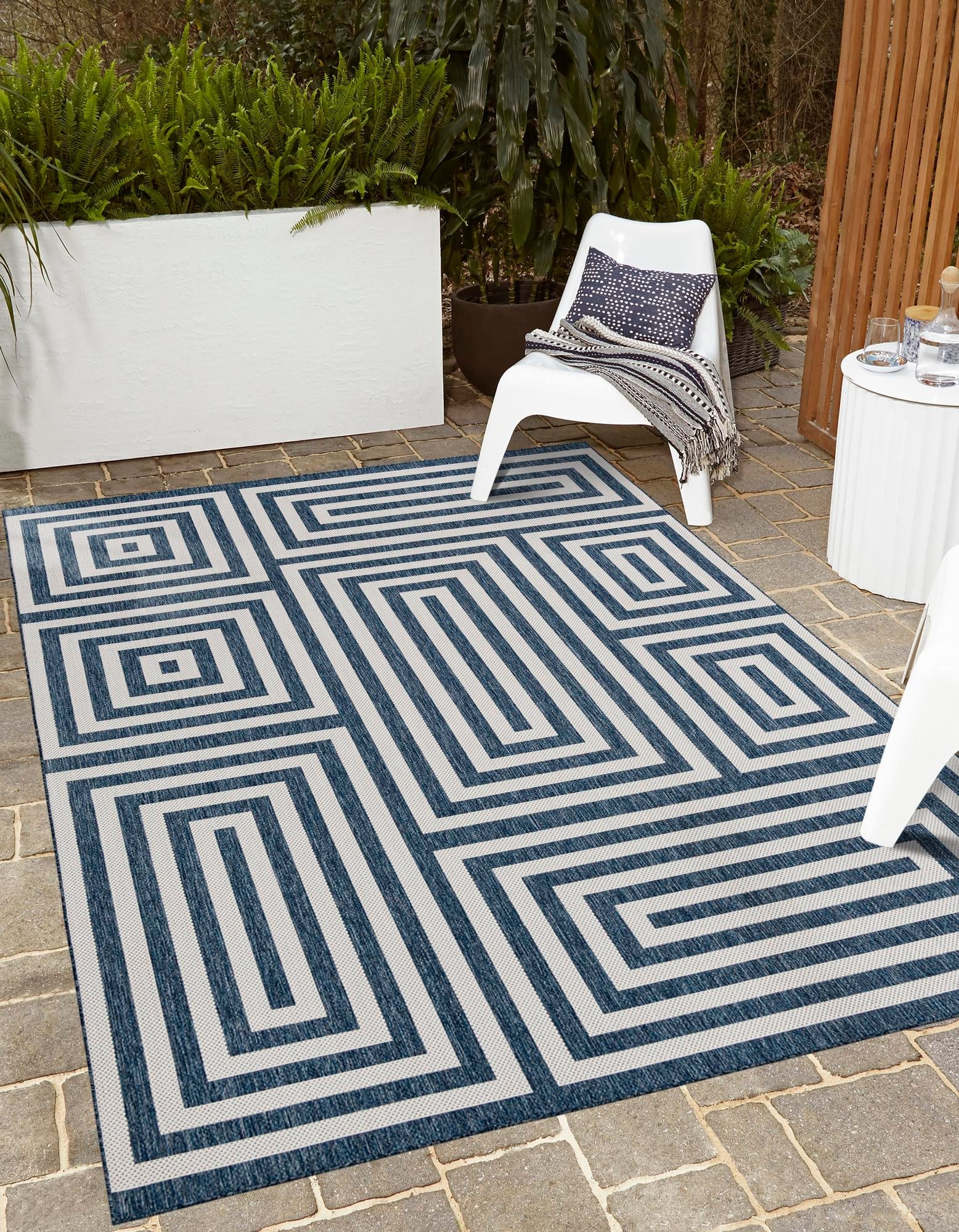 Urban Terrace Collection Area Rug -  Flatiron