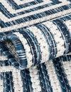 Urban Terrace Collection Area Rug -  Flatiron Runner Blue  lifestyle 12