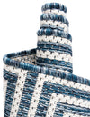 Urban Terrace Collection Area Rug -  Flatiron Runner Blue  lifestyle 17