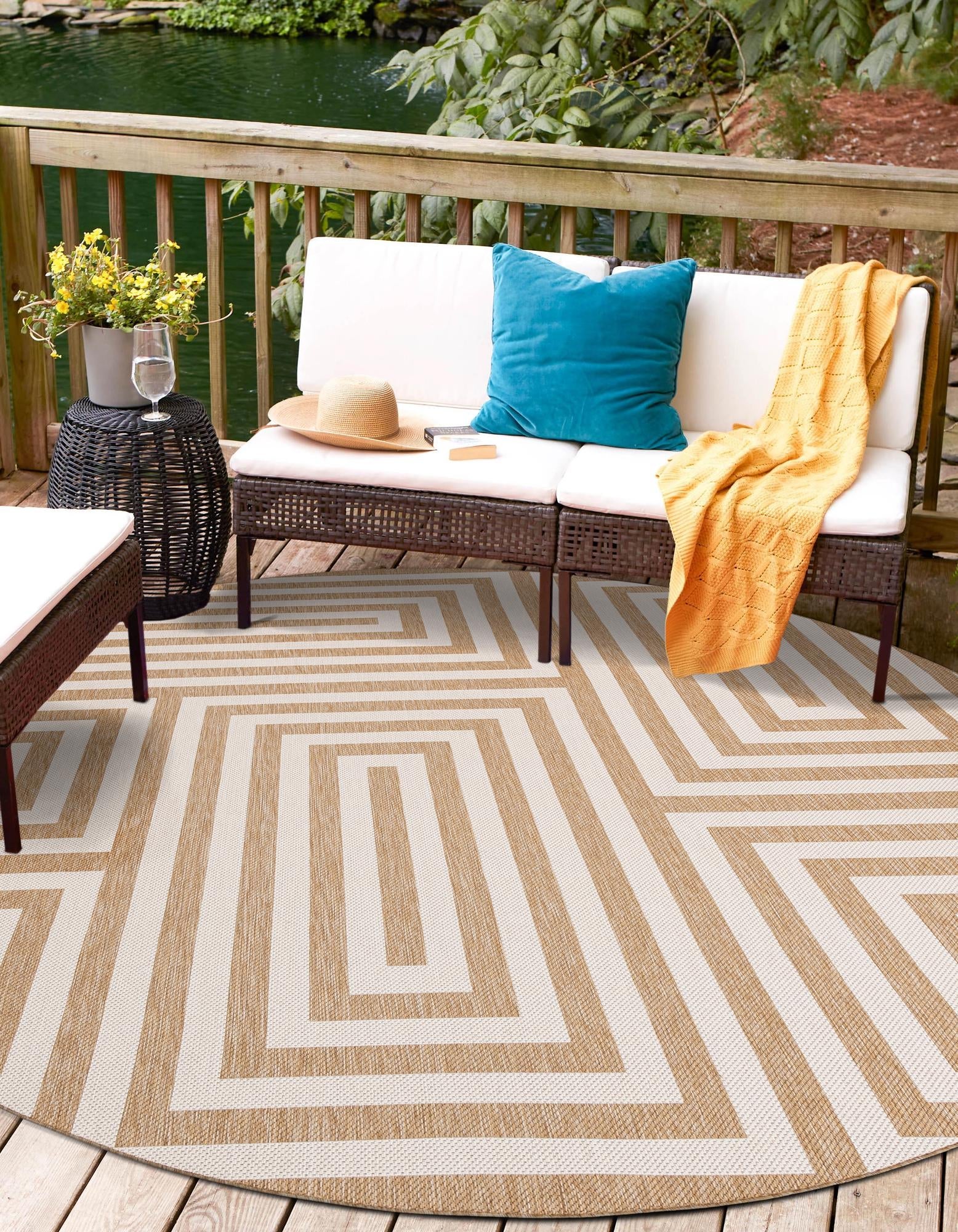 Urban Terrace Collection Area Rug -  Flatiron