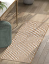 Urban Terrace Collection Area Rug -  Flatiron Runner Taupe  lifestyle 2