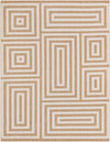 Urban Terrace Collection Area Rug -  Flatiron Rectangle Taupe Main