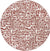 Urban Terrace Collection Area Rug -  Madison Round Rust Red Main