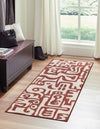 Urban Terrace Collection Area Rug -  Madison Runner Rust Red  lifestyle 8