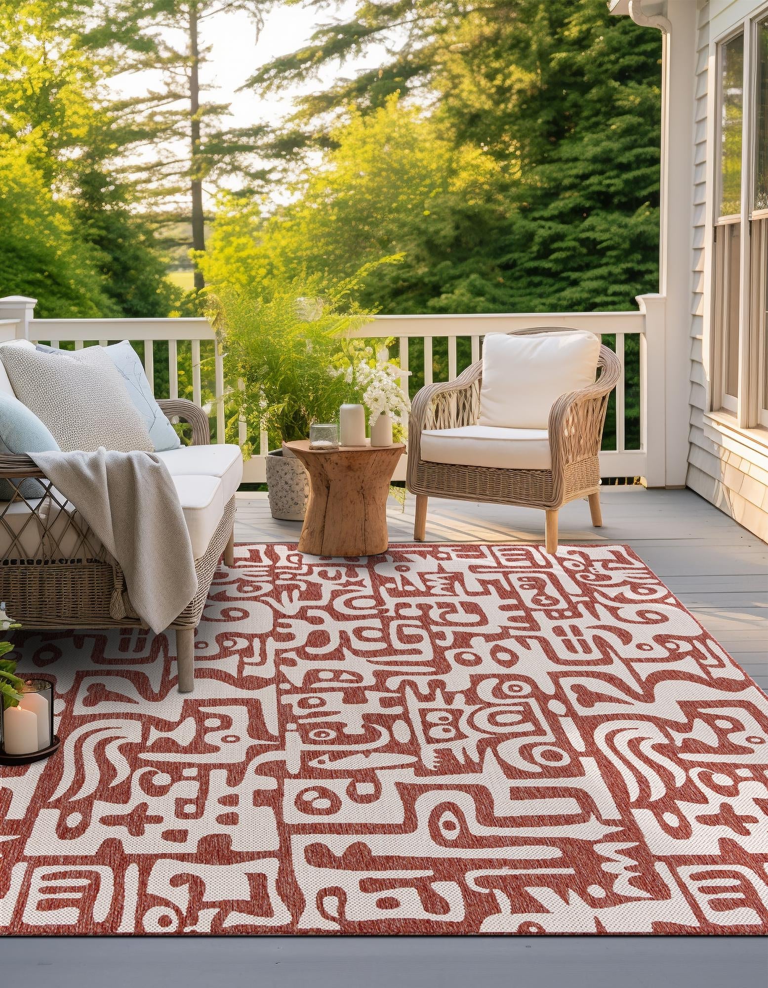 Urban Terrace Collection Area Rug -  Madison