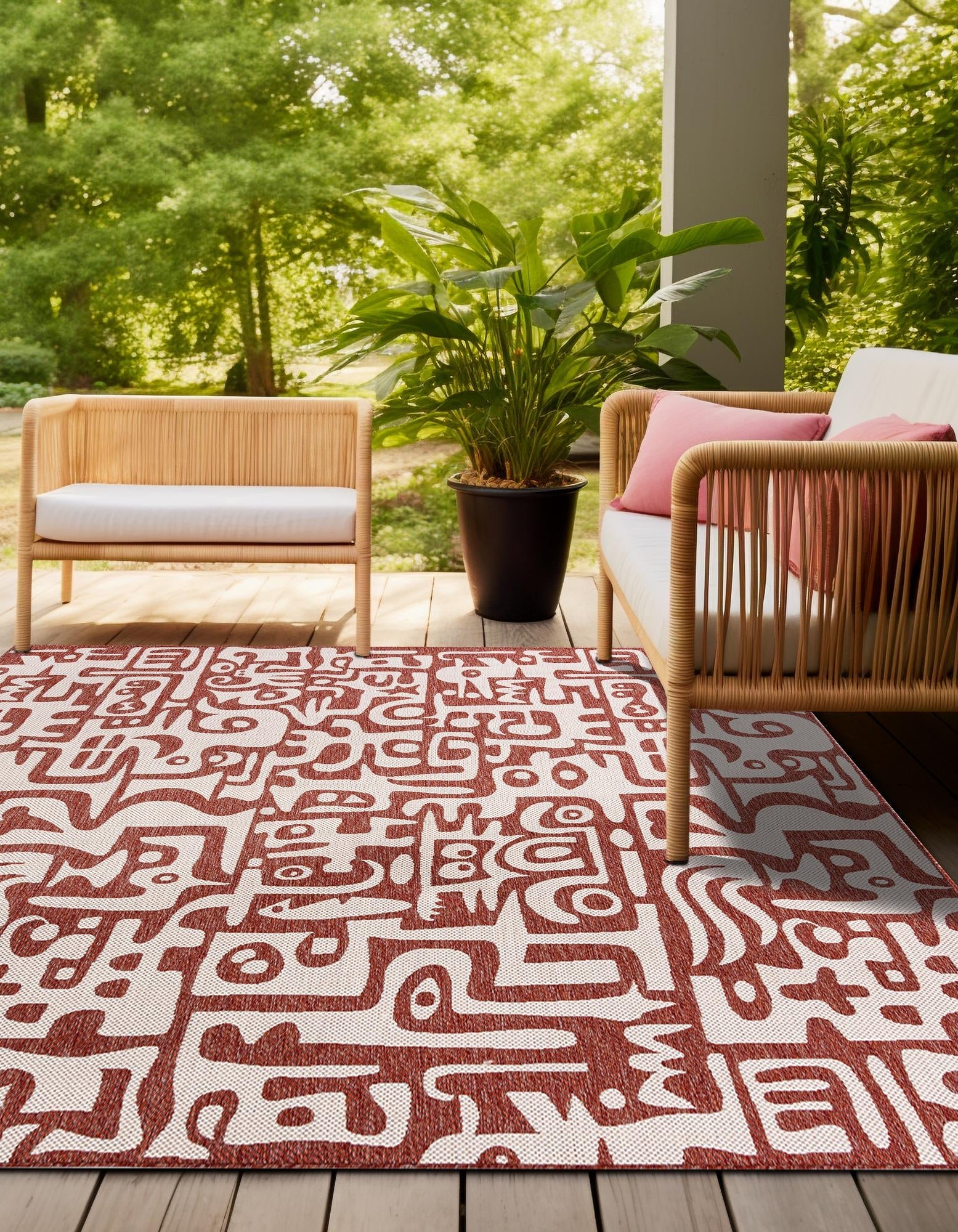 Urban Terrace Collection Area Rug -  Madison