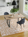 Urban Terrace Collection Area Rug -  Madison Square Taupe  lifestyle 169