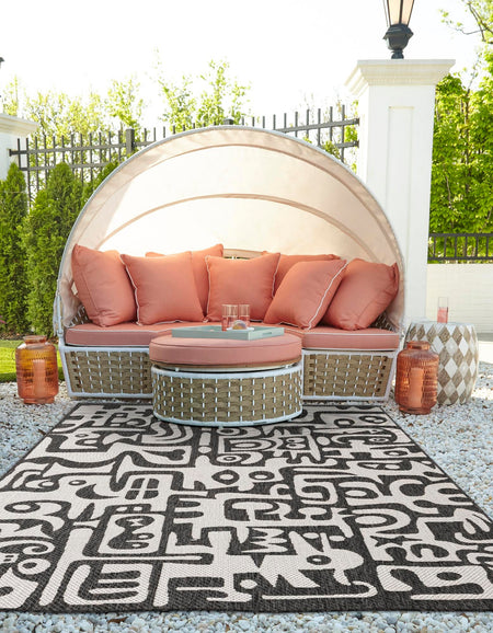 Urban Terrace Collection Area Rug -  Madison