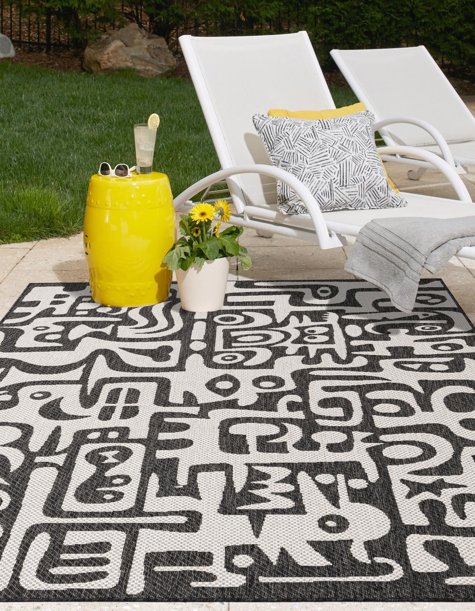 Urban Terrace Collection Area Rug -  Madison