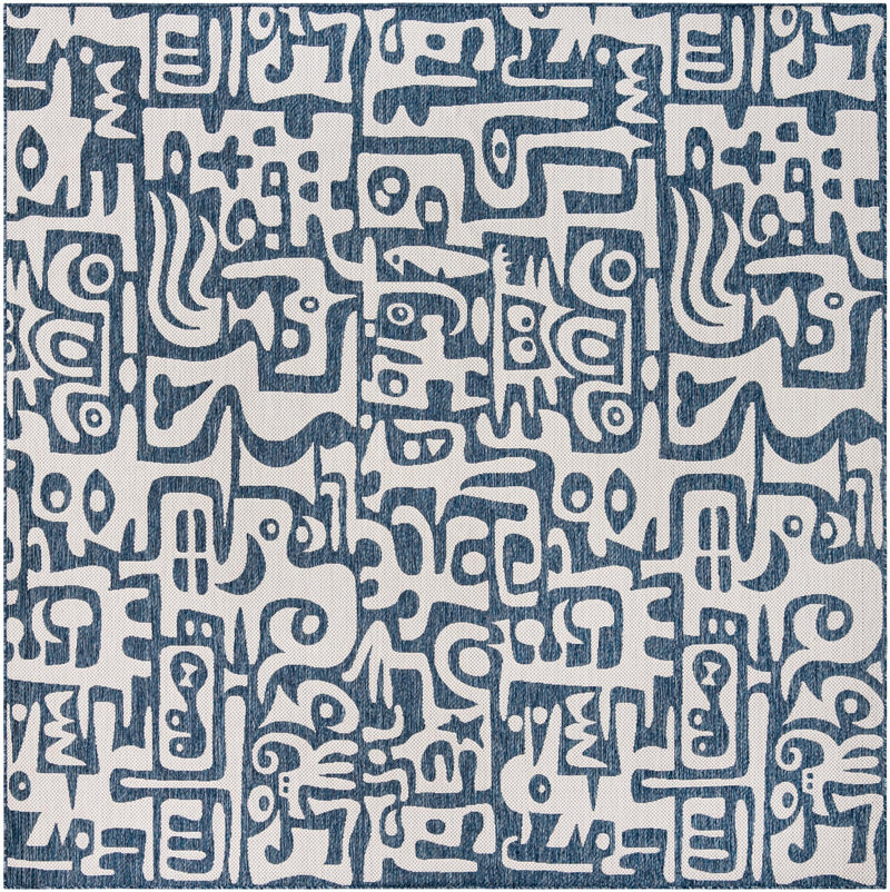 Urban Terrace Collection Area Rug -  Madison Square Blue Main