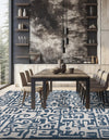 Urban Terrace Collection Area Rug -  Madison Square Blue  lifestyle 5