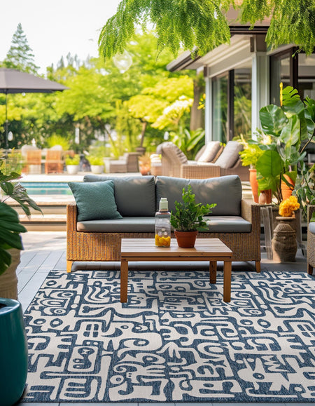 Urban Terrace Collection Area Rug -  Madison