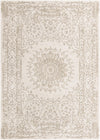 Patio Heritage Collection Area Rug -  Lafayette (Gray) Rectangle Gray Main