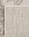 Patio Heritage Collection Area Rug -  Lafayette (Gray) Square Gray  lifestyle 48