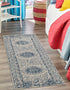 Patio Heritage Collection Area Rug -  Lafayette (Blue)