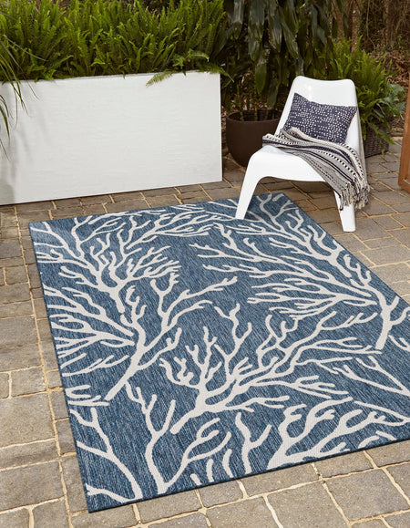 Seaside Haven Rugs Collection Area Rug -  Pebblestone