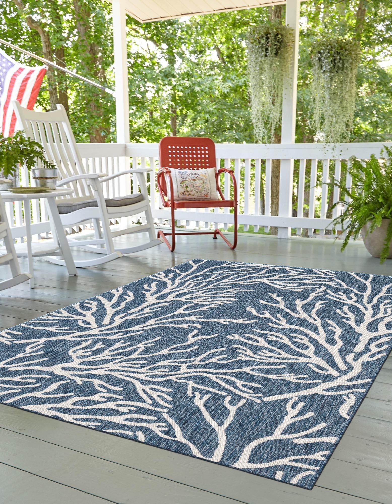 Seaside Haven Rugs Collection Area Rug -  Pebblestone