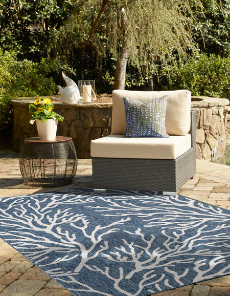 Seaside Haven Rugs Collection Area Rug -  Pebblestone