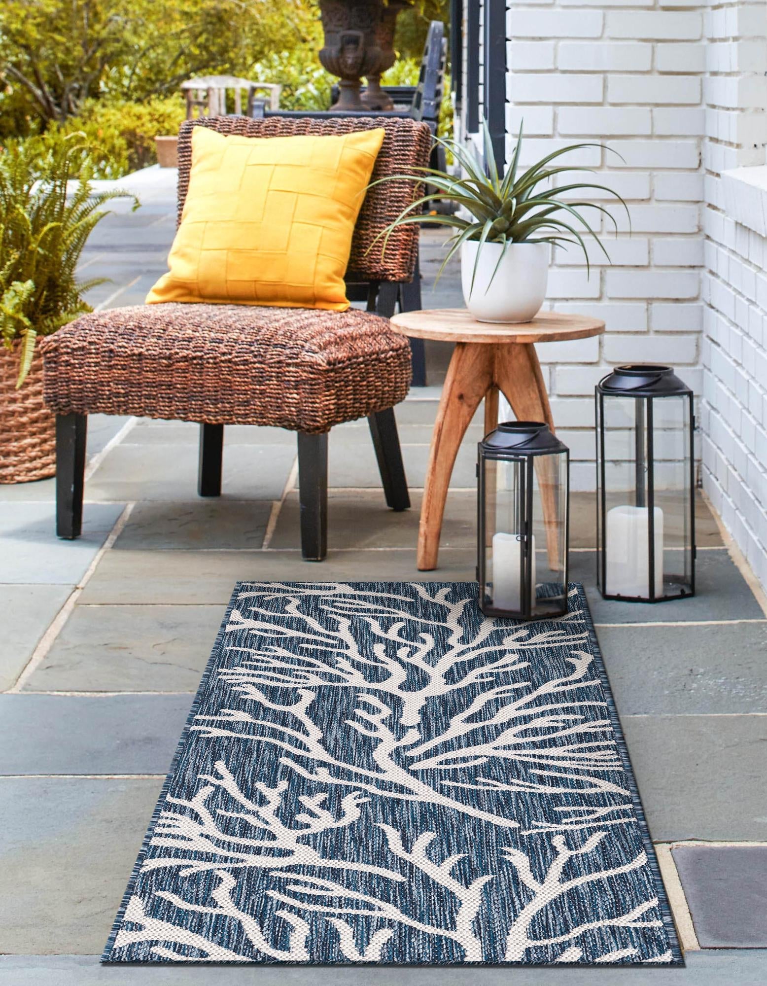 Seaside Haven Rugs Collection Area Rug -  Pebblestone