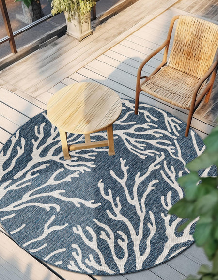 Seaside Haven Rugs Collection Area Rug -  Pebblestone