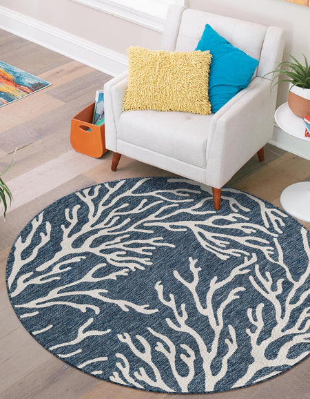 Seaside Haven Rugs Collection Area Rug -  Pebblestone