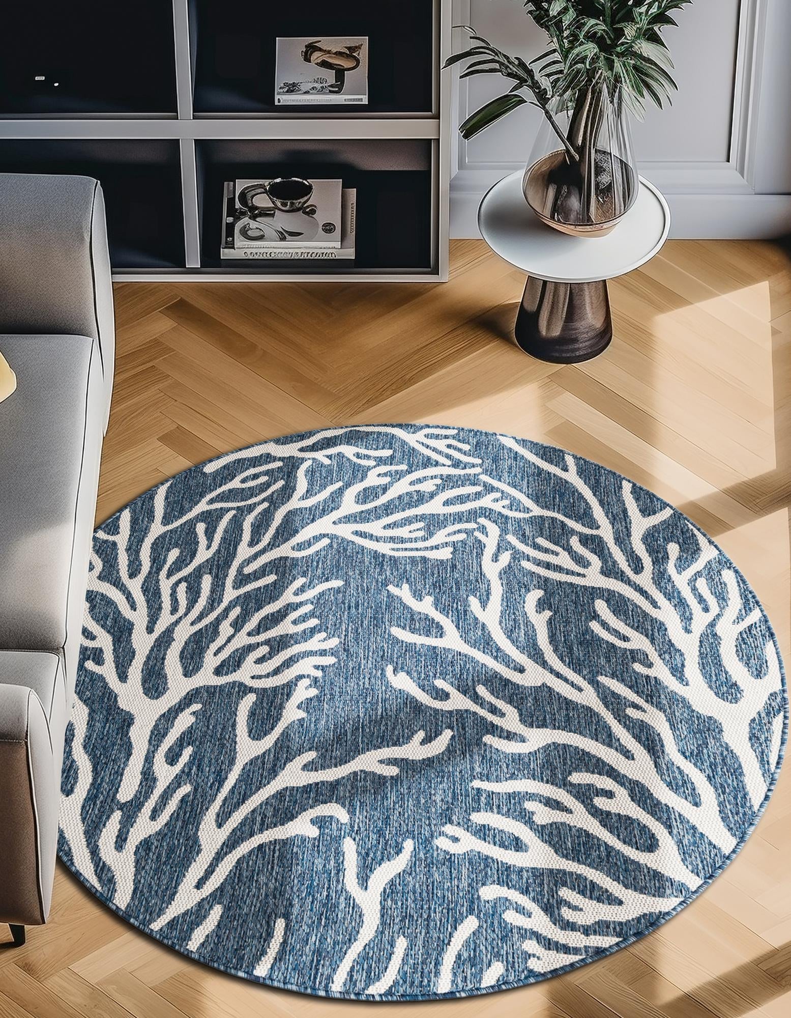 Seaside Haven Rugs Collection Area Rug -  Pebblestone