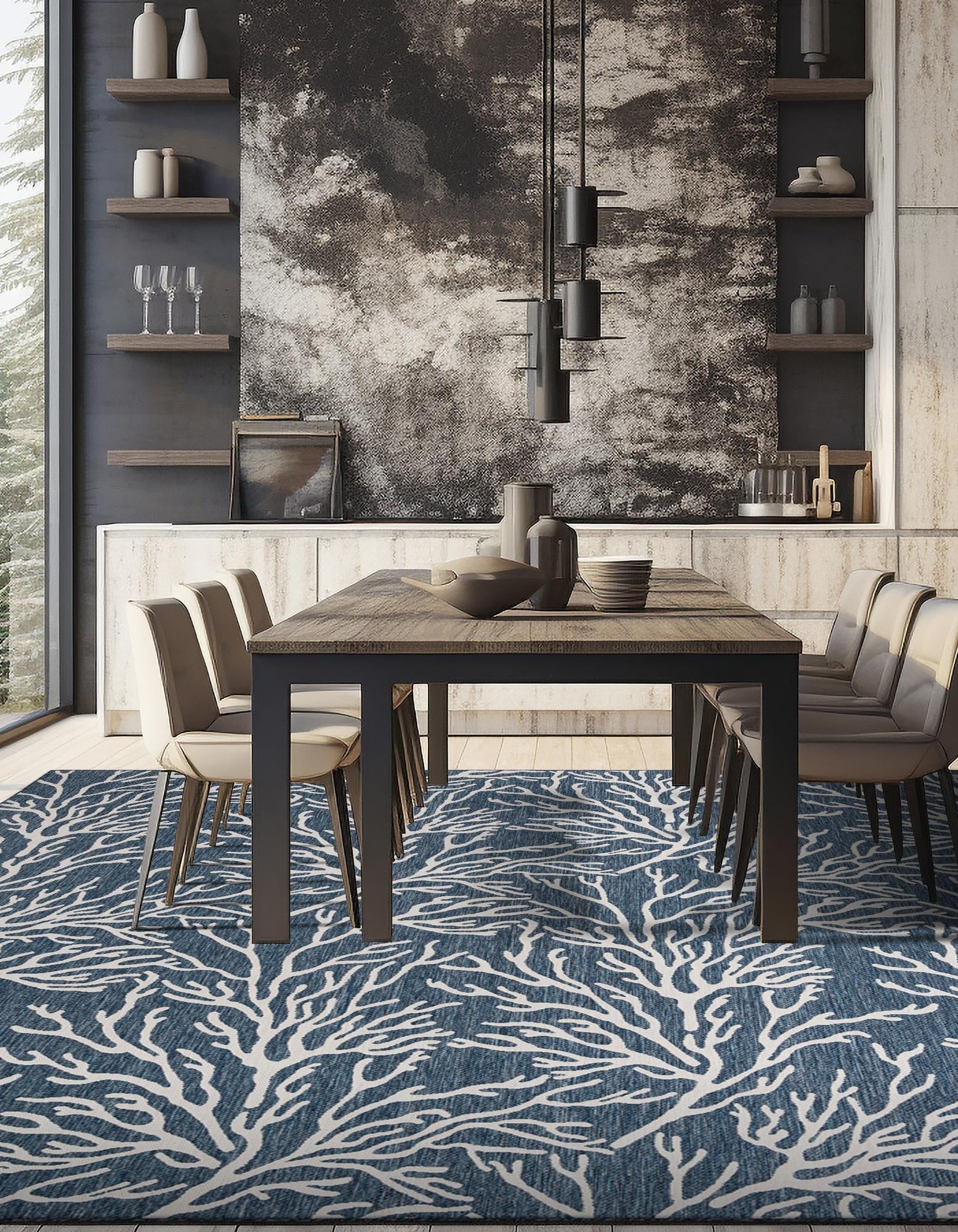 Seaside Haven Rugs Collection Area Rug -  Pebblestone